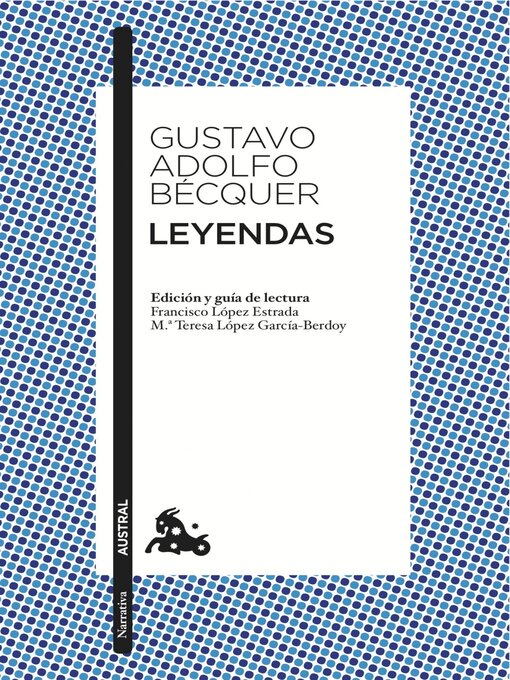 Title details for Leyendas by Gustavo Adolfo Bécquer - Available